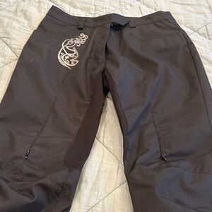 Elegant Black Women's Boot Cut Pants